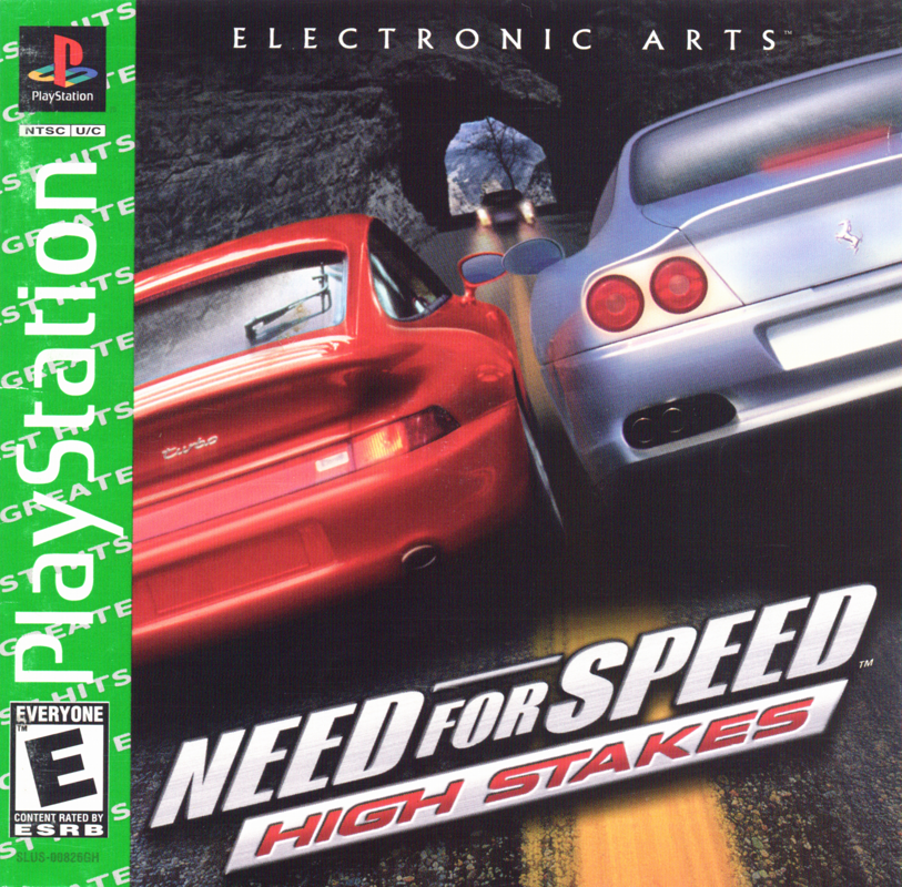 Front Cover for Need for Speed: High Stakes (PlayStation) (Greatest Hits release)