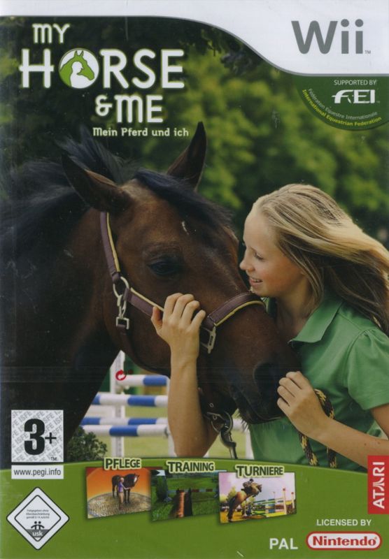 Front Cover for My Horse & Me (Wii)