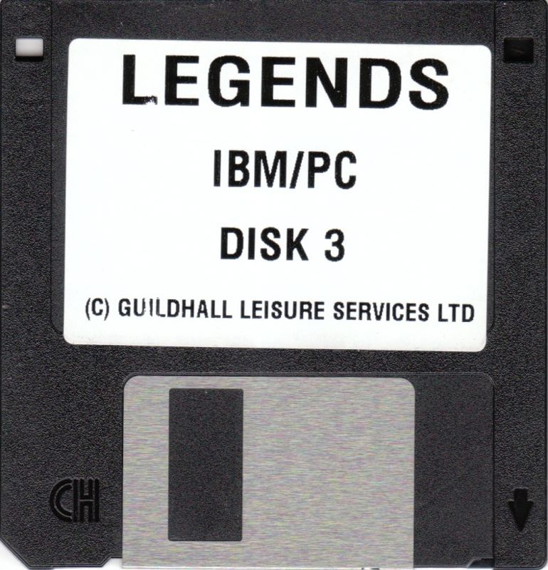 Media for Legends (DOS): Disk 3/3