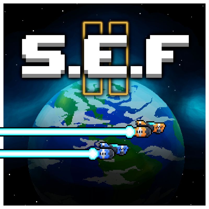 Front Cover for Space Elite Force II (Nintendo Switch) (download release)