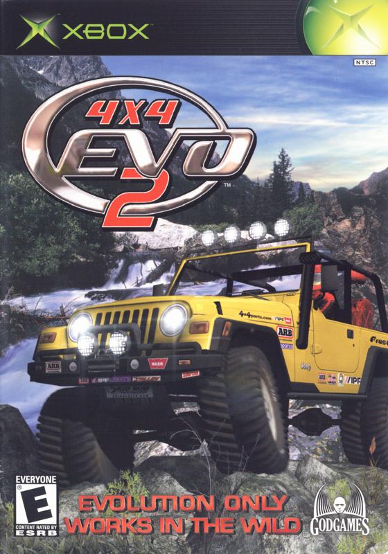 Front Cover for 4x4 Evo 2 (Xbox)