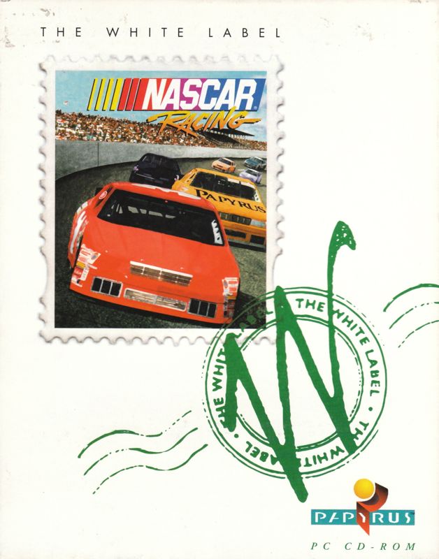 Front Cover for NASCAR Racing (DOS) (White Label Release)