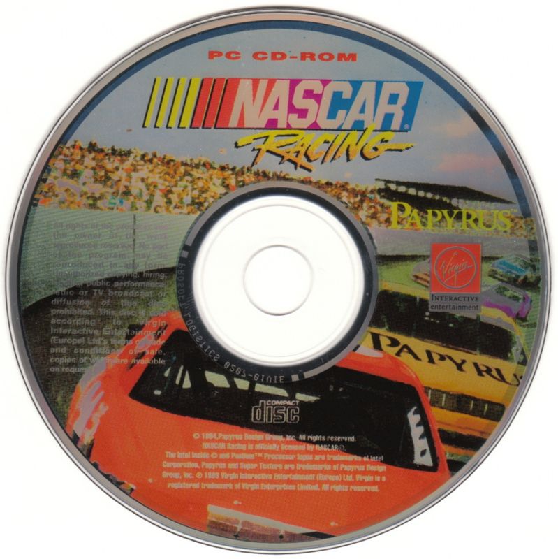 Media for NASCAR Racing (DOS) (White Label Release)