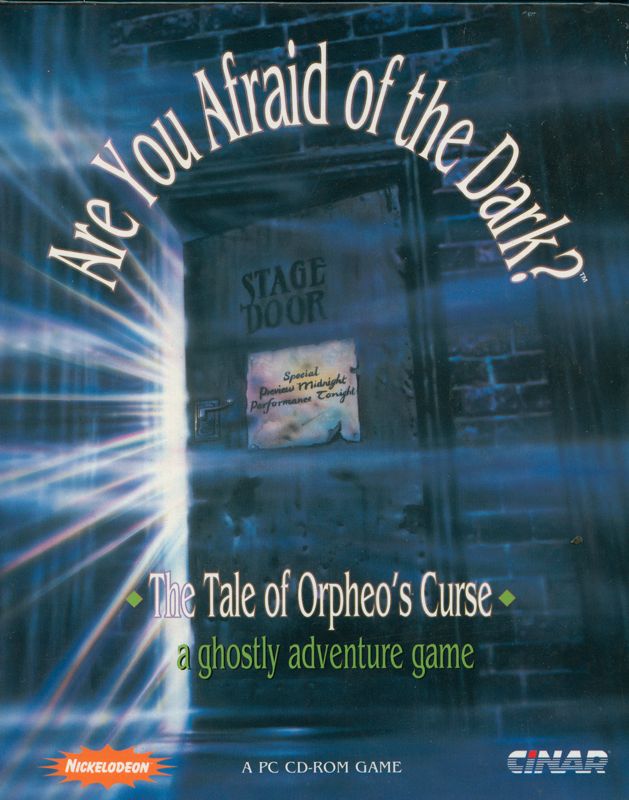 Front Cover for Are You Afraid of the Dark? The Tale of Orpheo's Curse (DOS)