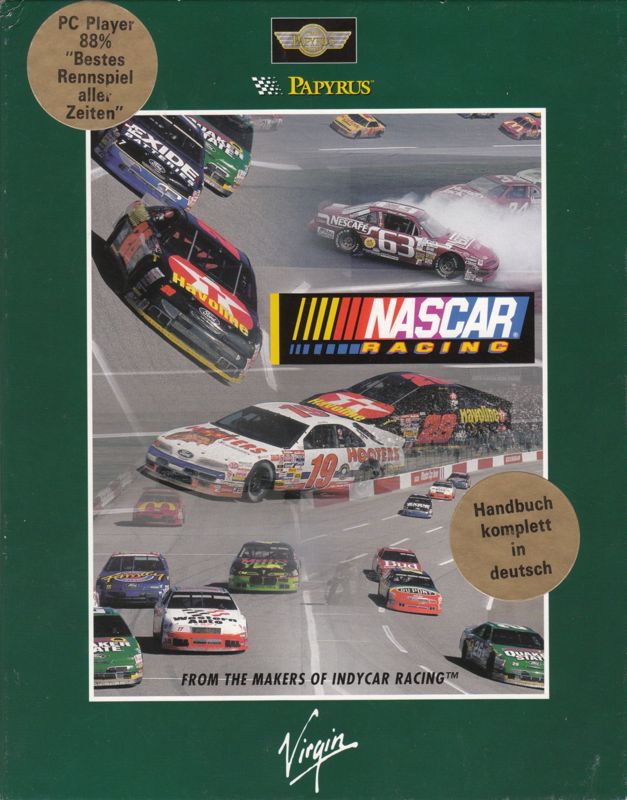 Front Cover for NASCAR Racing (DOS)