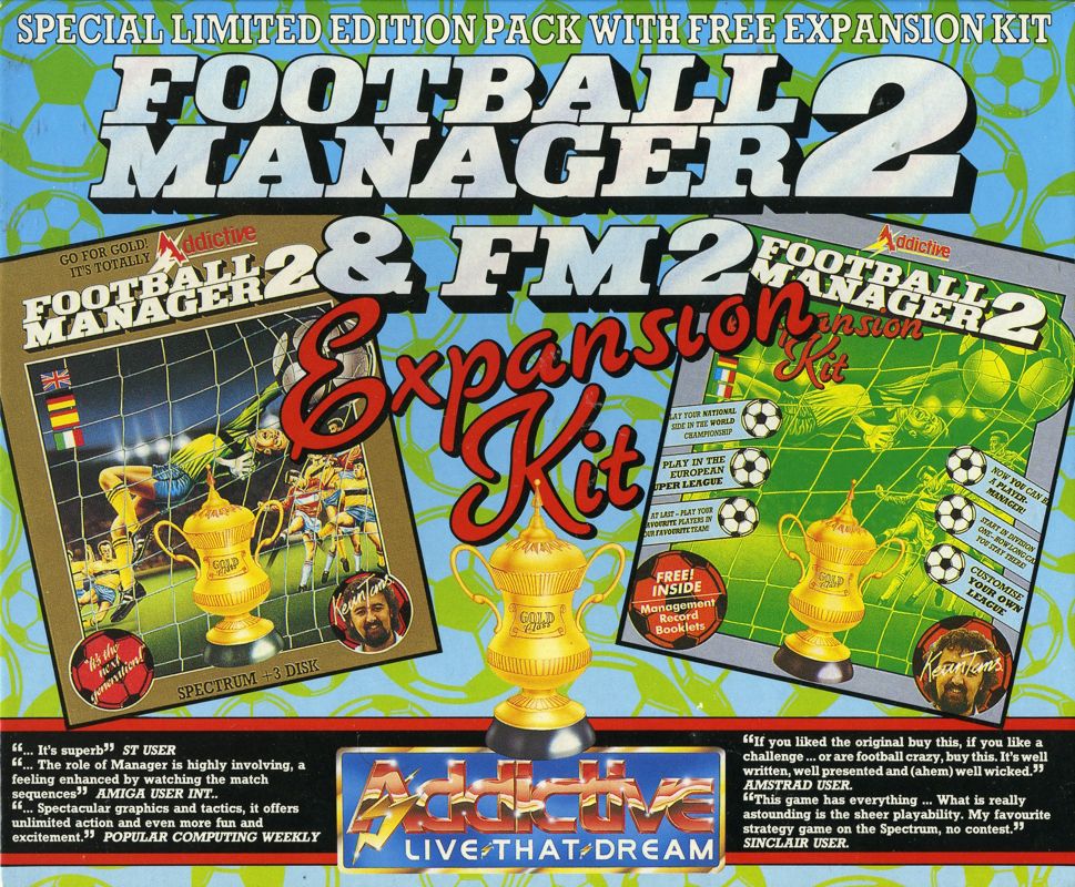 Football Manager 2 & FM2 Expansion Kit (1989) MobyGames