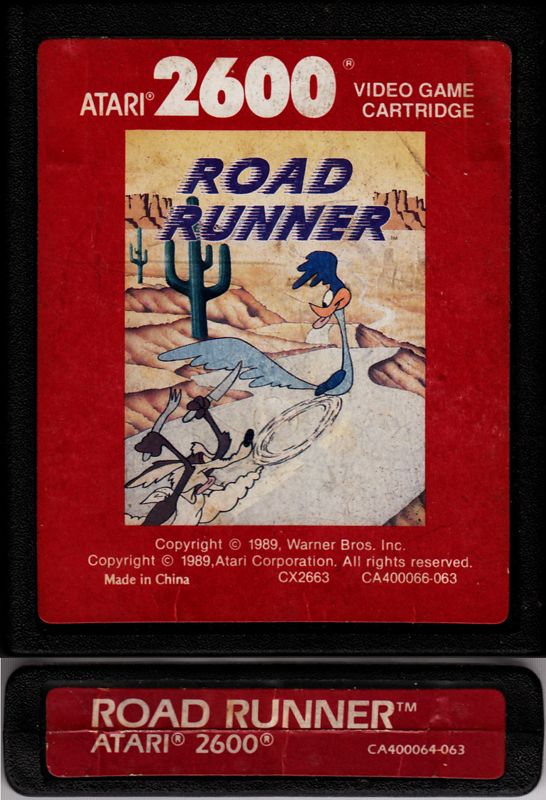 Media for Road Runner (Atari 2600)