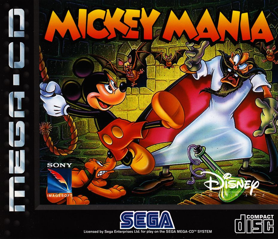 Front Cover for Mickey Mania (SEGA CD)