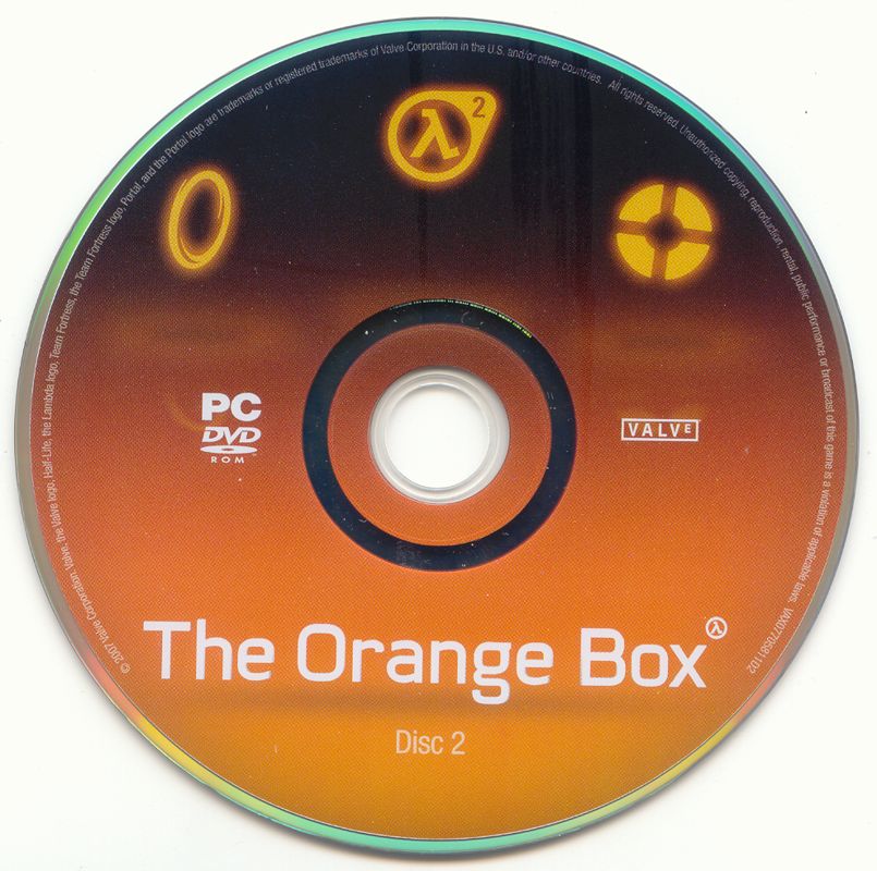 Media for The Orange Box (Windows): Disc 2/2