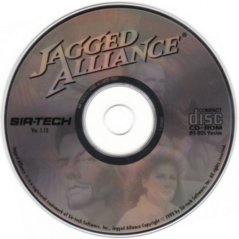 Media for Jagged Alliance (DOS) (OEM bundled software Ver. 1.13)