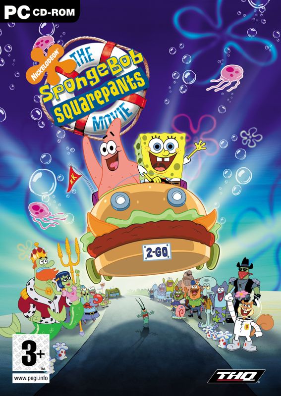 Front Cover for The SpongeBob SquarePants Movie (Windows) (Promotional cover art released January 2005)