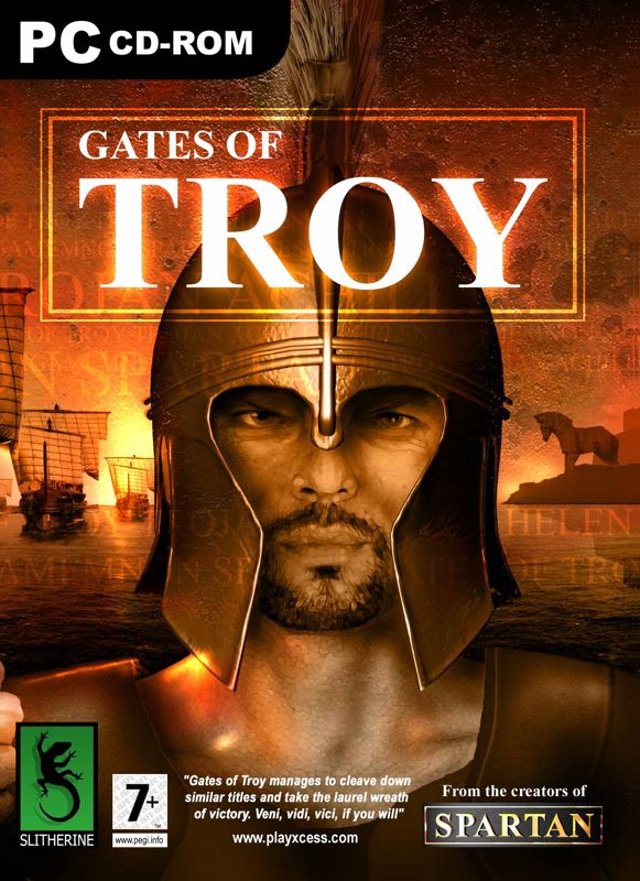 Front Cover for Gates of Troy (Windows) (Promotional cover art released October 2004)