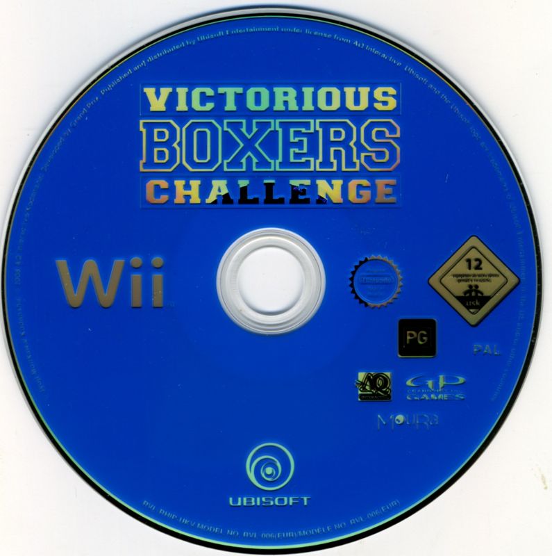 Media for Victorious Boxers: Revolution (Wii)