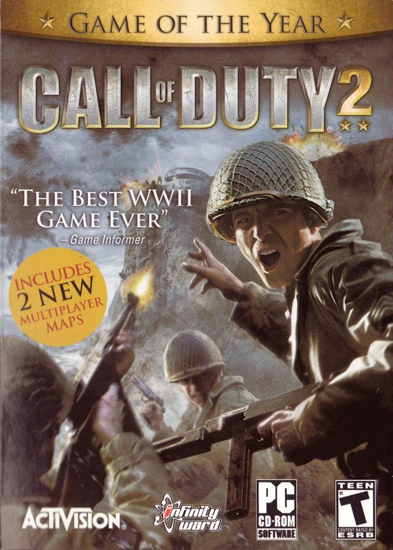 Front Cover for Call of Duty 2 (Game of the Year Edition) (Windows)
