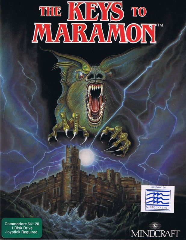 Front Cover for The Keys to Maramon (Commodore 64)