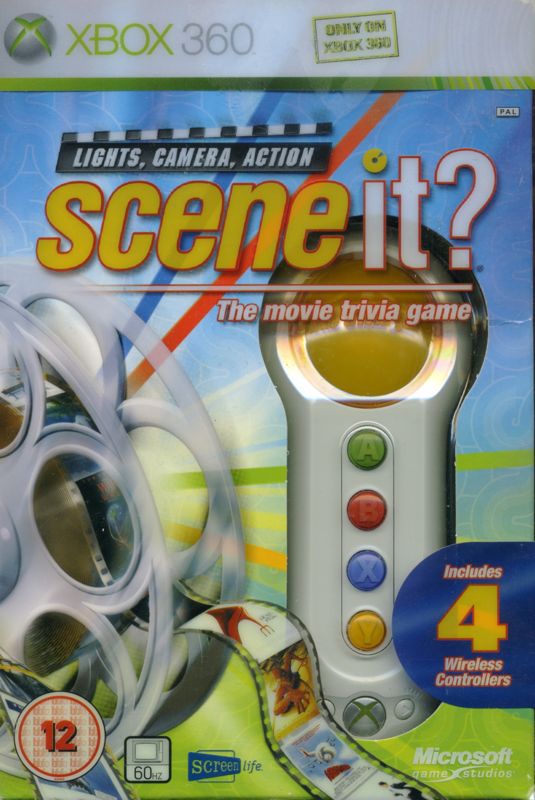 Front Cover for Scene It? Lights, Camera, Action (Xbox 360)