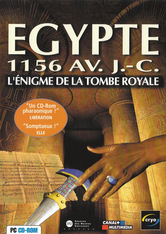 Other for TRIpack: 3 Grandes Aventures Historiques (Windows): Egypt Keep Case - Front