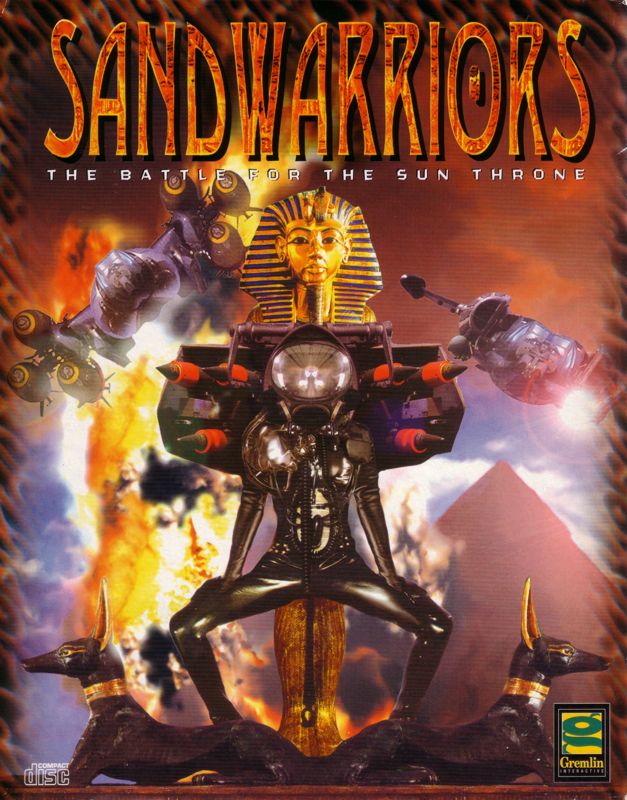 Front Cover for Sandwarriors (DOS)