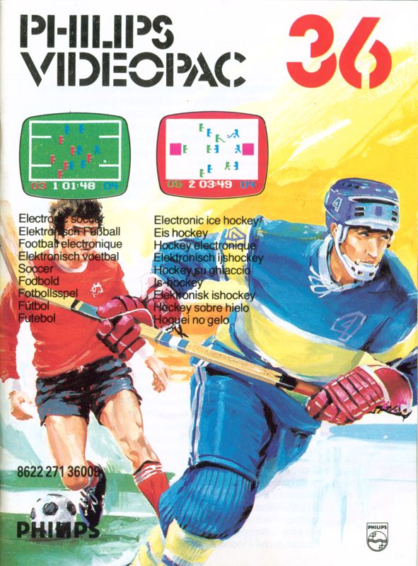 Front Cover for Hockey! / Soccer! (Odyssey 2)