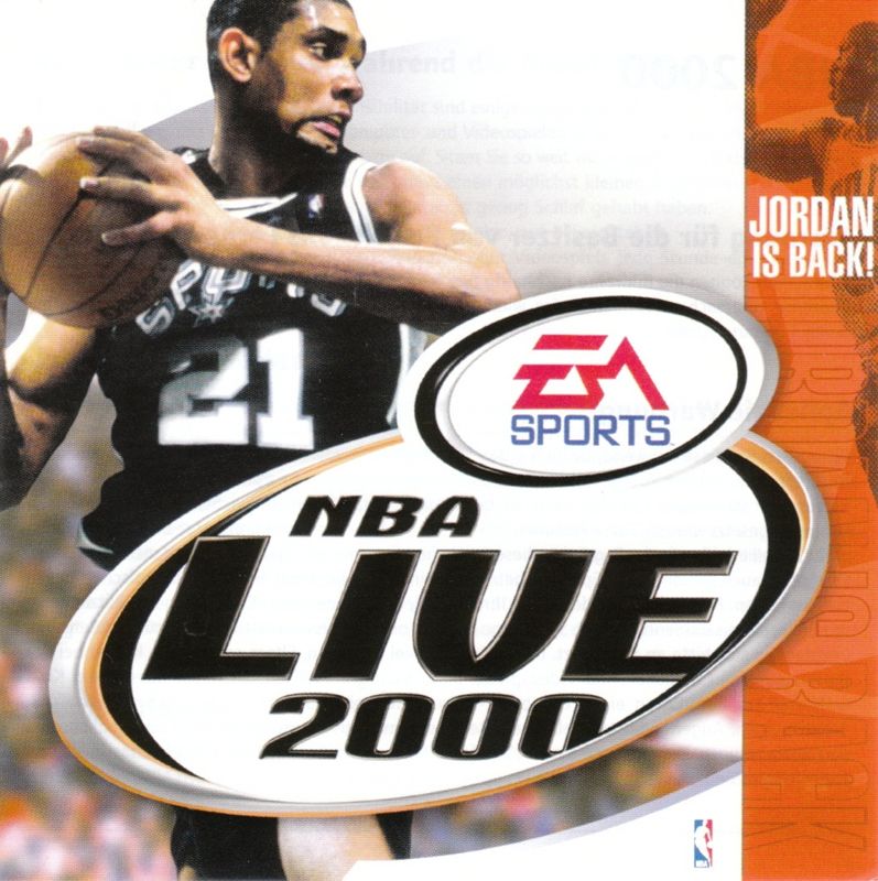 Other for NBA Live 2000 (Windows) (Tandem-Verlag release): Jewel Case - Front