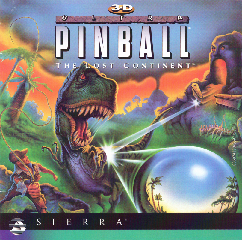 Other for 3-D Ultra Pinball: The Lost Continent (Macintosh and Windows and Windows 3.x): Jewel Case - Front