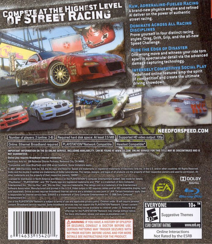 Need for Speed: Carbon (Greatest Hits) for PlayStation 3