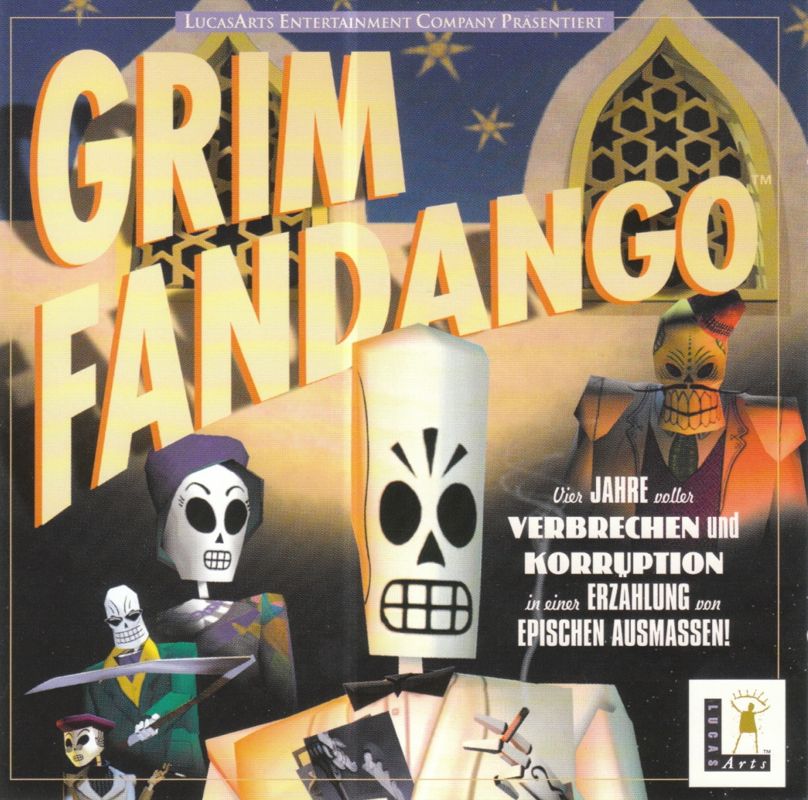 Other for Grim Fandango (Windows): Jewel Case - Front