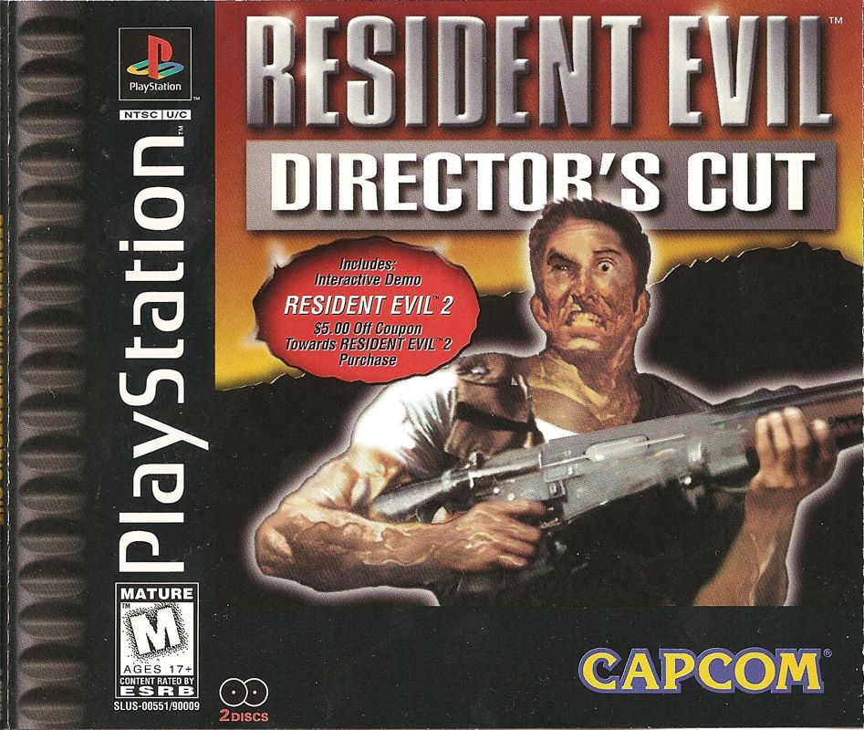 Front Cover for Resident Evil: Director's Cut (PlayStation)