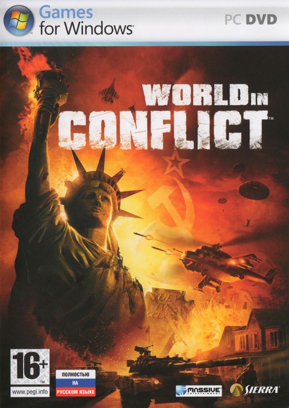 Front Cover for World in Conflict (Windows) (Soft Club release)