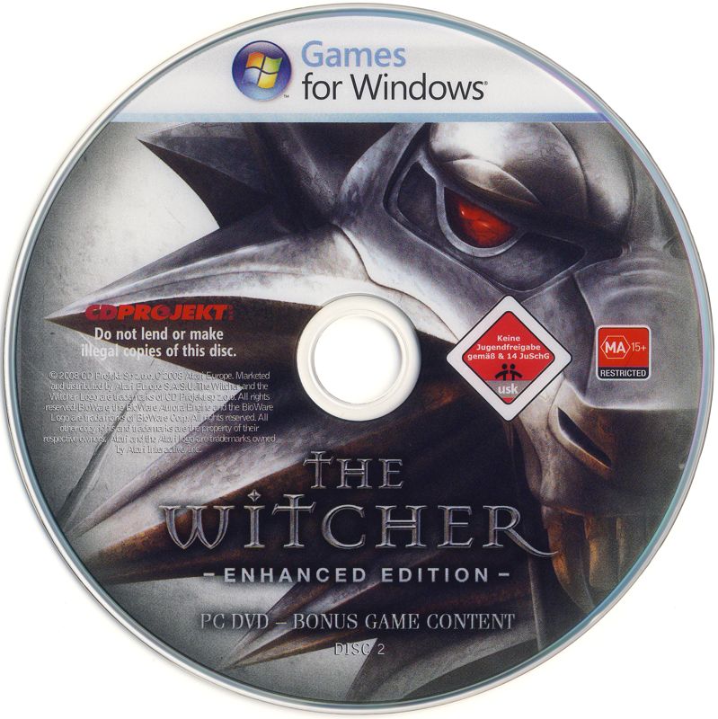 Extras for The Witcher: Enhanced Edition (Windows) (3 DVD version): Bonus Content