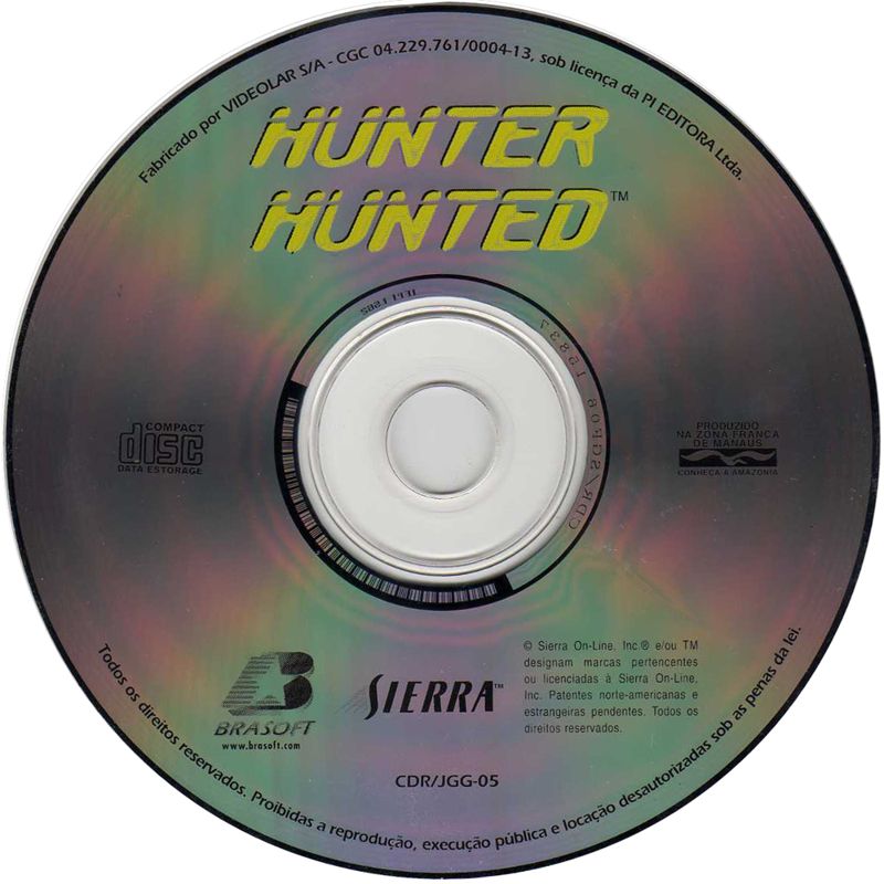 Media for Hunter Hunted (Windows) (Joy-Games O GLOBO covermount)