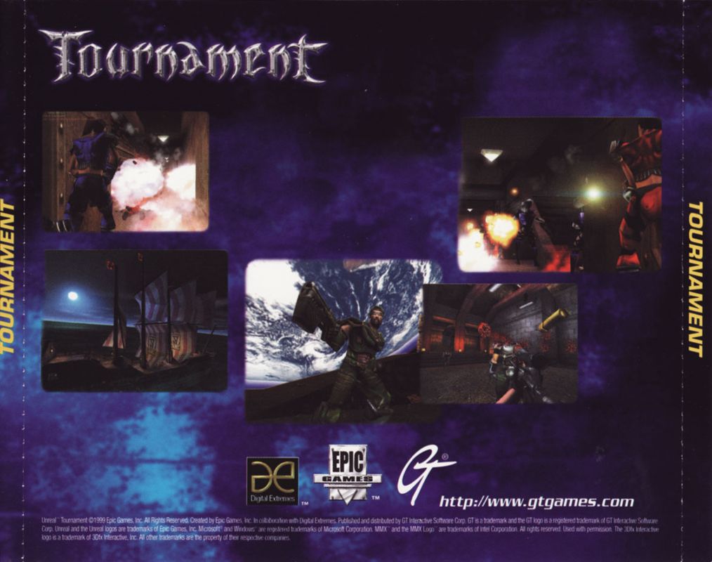 Other for Unreal Tournament (Windows): Jewel Case - Back