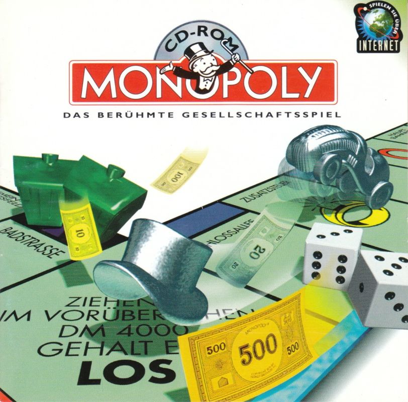 Other for Monopoly (Windows and Windows 3.x) (2001 Infogrames re-release): Jewel Case - Front