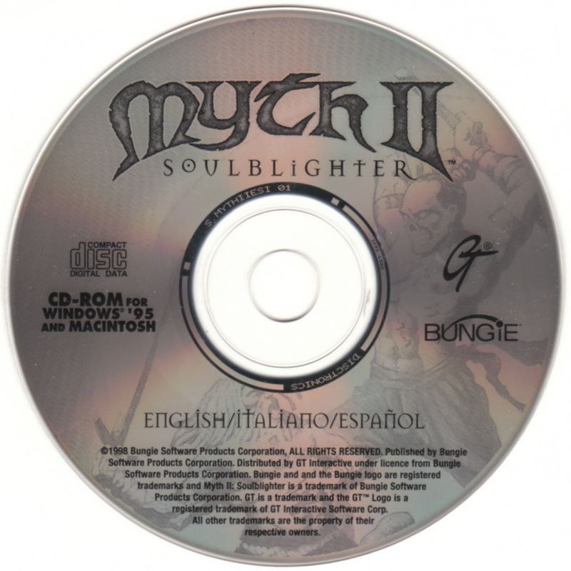 Media for Myth II: Soulblighter (Macintosh and Windows)