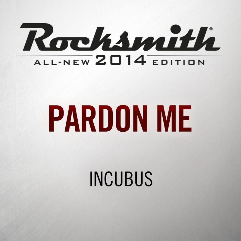 Front Cover for Rocksmith: All-new 2014 Edition - Incubus: Pardon Me (PlayStation 3 and PlayStation 4) (download release)