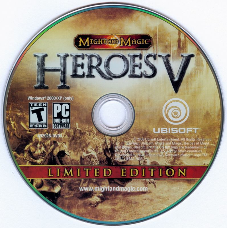Media for Might and Magic: Heroes V (Limited Edition) (Windows): HoMM V