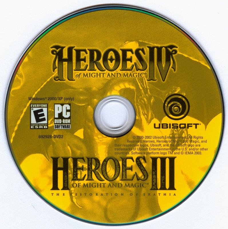 Media for Might and Magic: Heroes V (Limited Edition) (Windows): HoMM III & IV