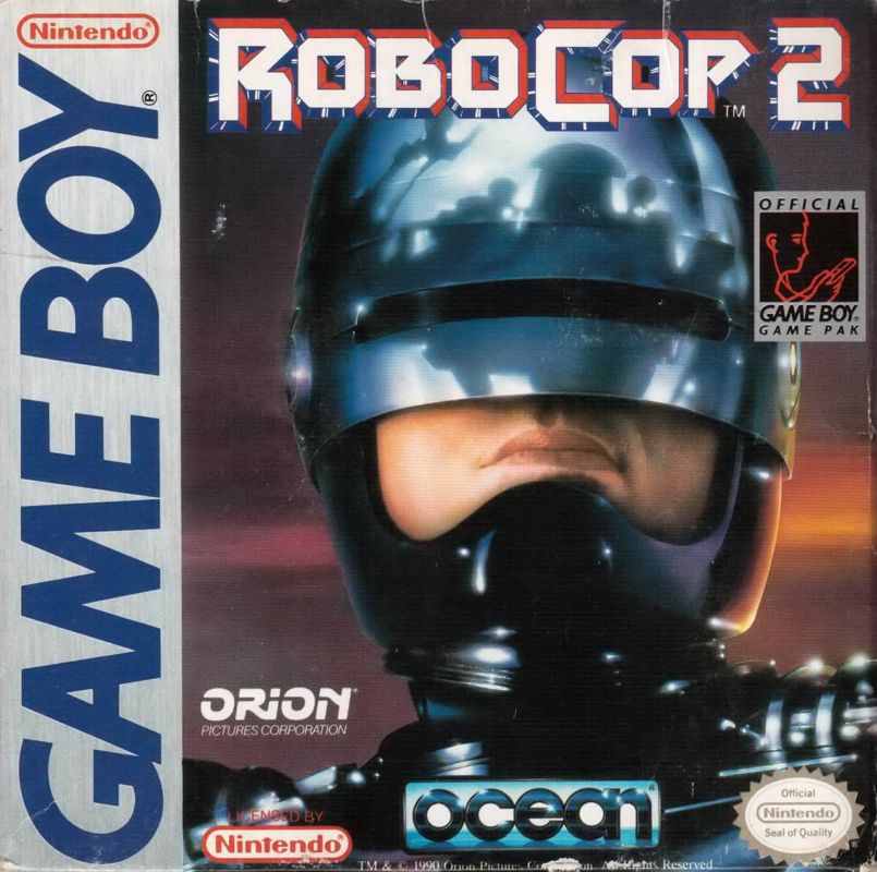 Front Cover for RoboCop 2 (Game Boy)