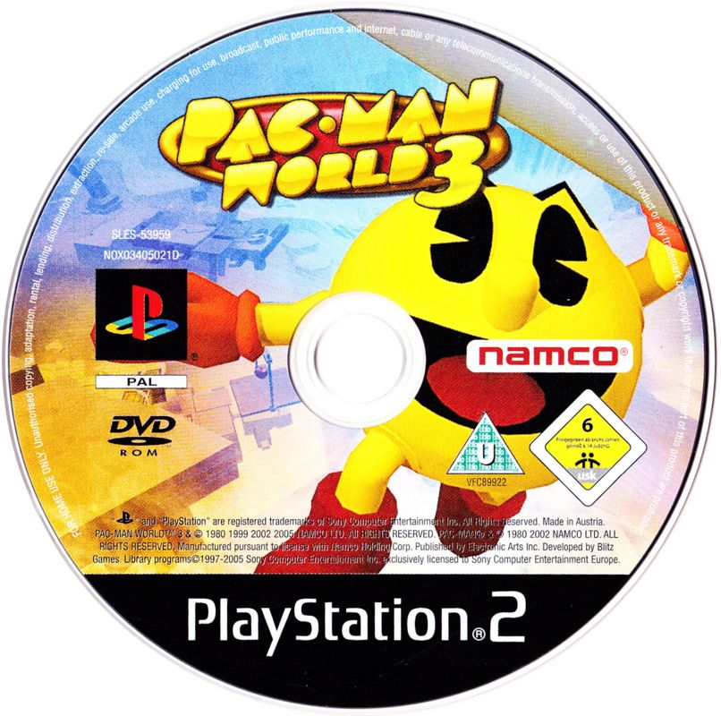 Media for Pac-Man World 3 (PlayStation 2)