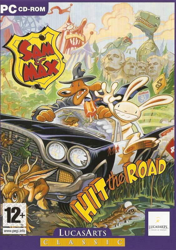 Front Cover for Sam & Max: Hit the Road (Windows) (LucasArts Classic release)