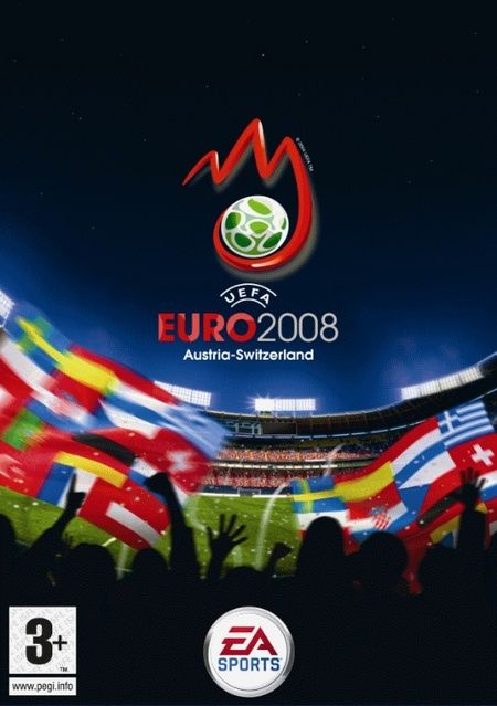 Front Cover for UEFA Euro 2008 (Windows) (cdon.com release)