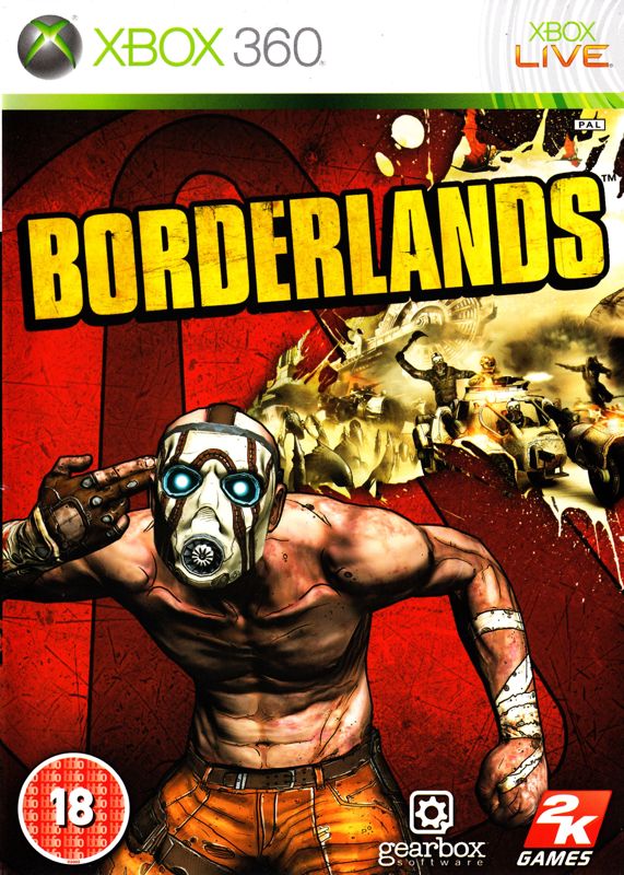 Front Cover for Borderlands (Xbox 360)