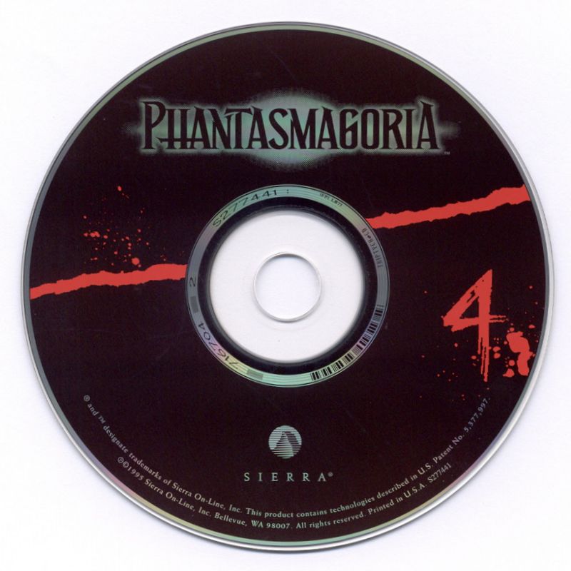 Media for Roberta Williams' Phantasmagoria (DOS and Windows and Windows 16-bit): Disc 4