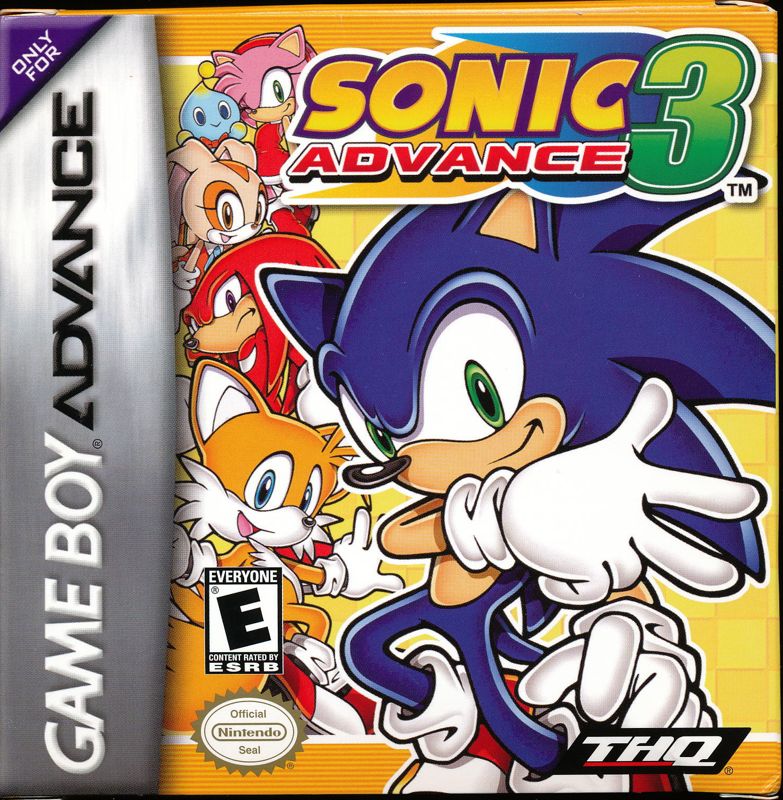 Front Cover for Sonic Advance 3 (Game Boy Advance)