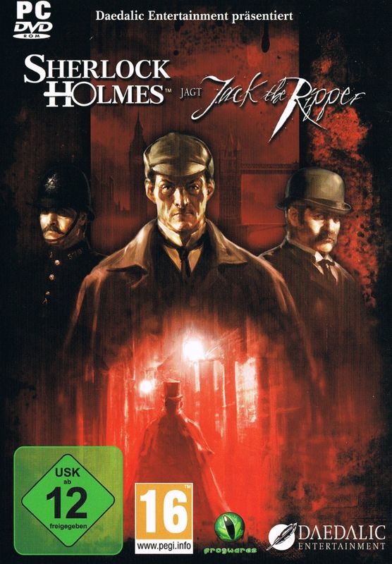 Sherlock Holmes vs. Jack the Ripper cover or packaging material - MobyGames