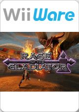 Front Cover for Rage of the Gladiator (Wii) (eShop release)