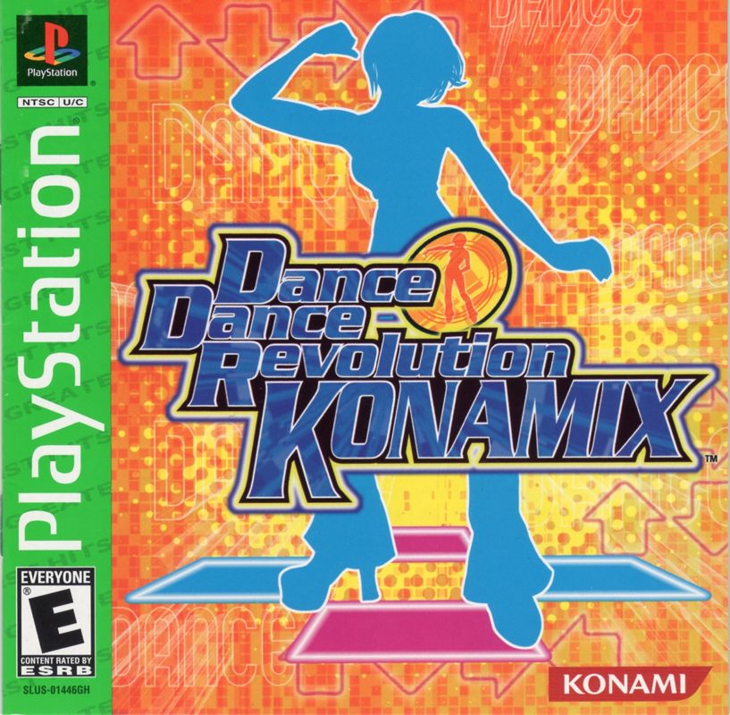 Front Cover for Dance Dance Revolution: Konamix (PlayStation) (Greatest Hits release)