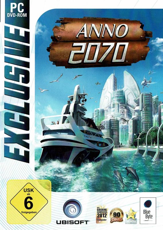 Front Cover for Anno 2070 (Windows) (Ubisoft Exclusive release)