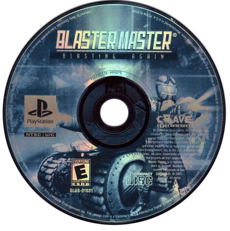 Media for Blaster Master: Blasting Again (PlayStation)