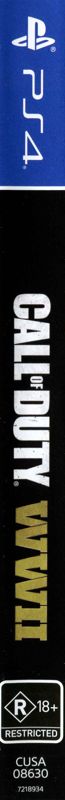 Spine/Sides for Call of Duty: WWII (PlayStation 4)